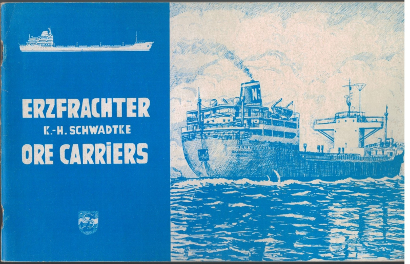 Erzfrachter Ore Carriers (1 St.) K.-H. Schwadtke, Bremen 1961